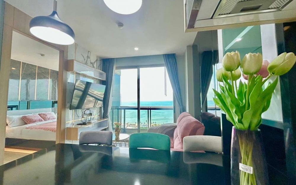 ปล่อยเช่า The Riviera Jomtien 1 ห้องนอน ชั้น 32 วิวทะเล