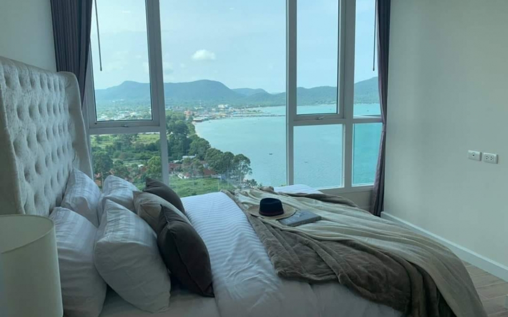 ให้เช่า Del Mare Bangsaray เดลมาเล่ย์ บางเสร่ 2 ห้องนอน 2 ห้องน้ำ วิวทะเล