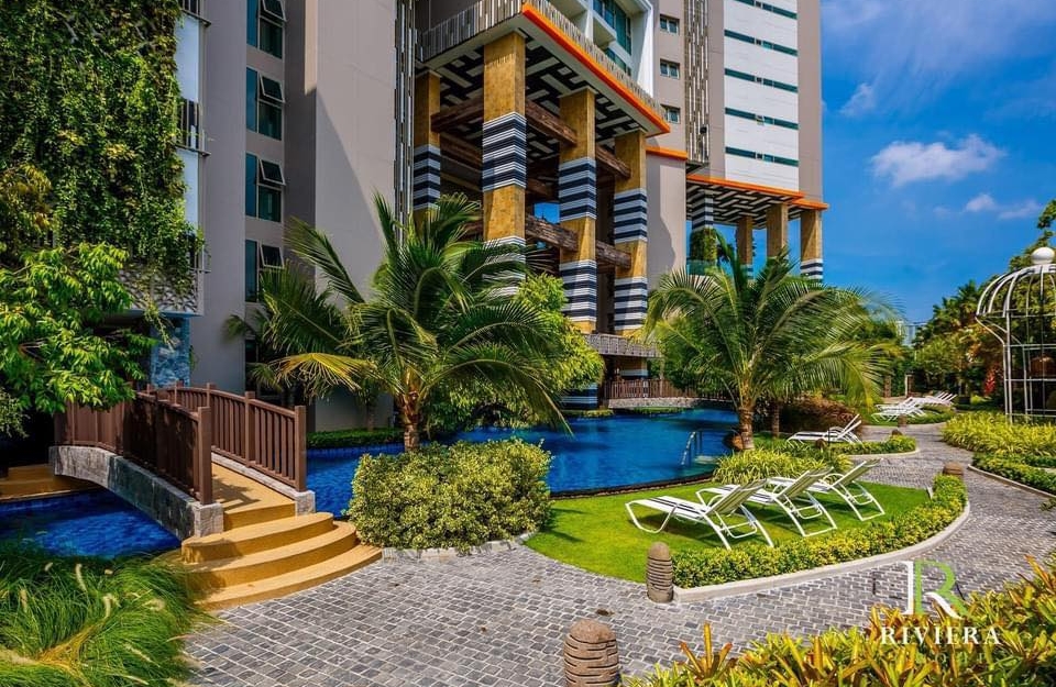 ให้เช่า Riviera Jomtien ริเวียร่า จอมเทียน Studio วิวทะเล