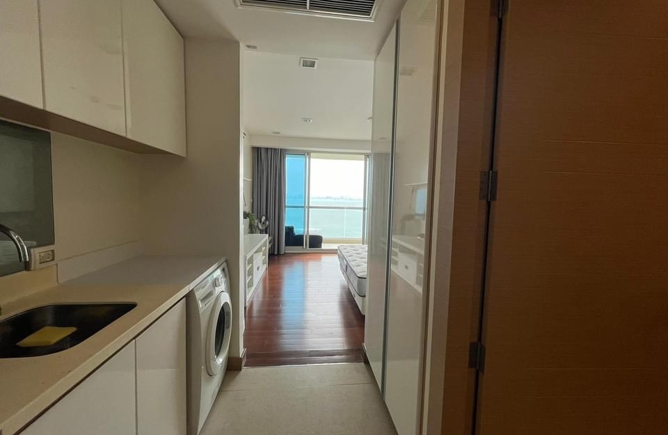 ปล่อยเช่า The Palm เดอะ ปาล์ม วงศ์อมาตย์ สตูดิโอ ชั้น 16 วิวทะเล ติดเจ้าของ