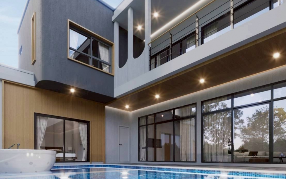 ขาย Pool Villa 2 ชั้น 5 ห้องนอน 5 ห้องน้ำ ห้วยใหญ่ (3)