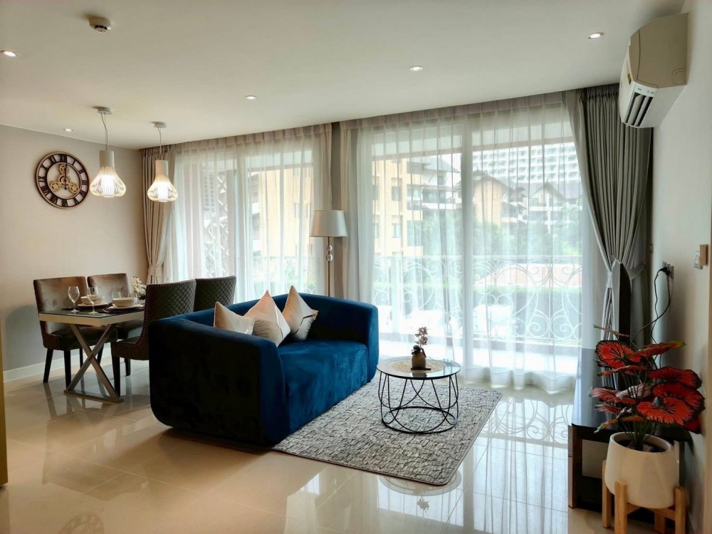 ให้เช่า Grande Caribbean Pattaya แกรนด์ แคริบเบียน พัทยา 2 ห้องนอน วิวเมือง