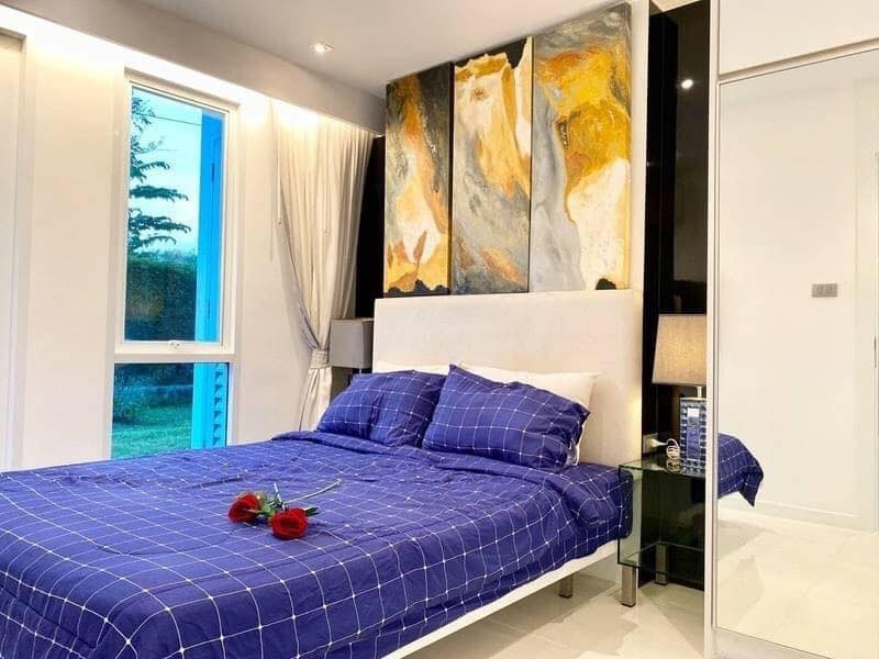 ขายพร้อมผู้เช่า City Center Residence พัทยากลาง 2 ห้องนอน ชั้น 1 วิวสวน