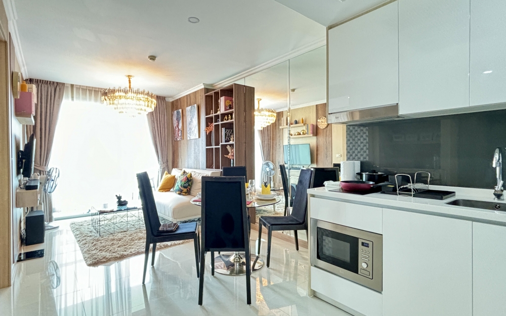 ขาย Riviera Jomtien ริเวียร่า จอมเทียน 1 ห้องนอน วิวทะเล (2)