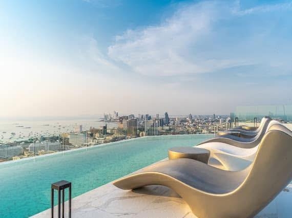 ขาย Arcadia Millennium Tower Pattaya อาคาเดีย มิลเลนเนียม ทาวเวอร์ พัทยา 1 ห้องนอน วิวทะเล (2)