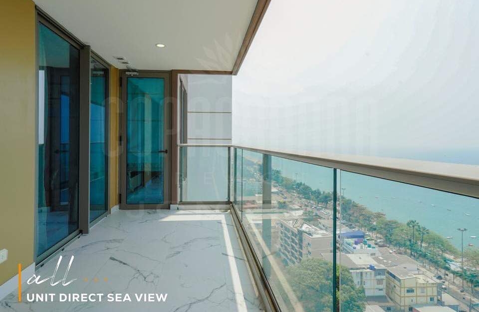 ให้เช่าคอนโด Copacabana จอมเทียน 2 ห้องนอน วิวทะเล