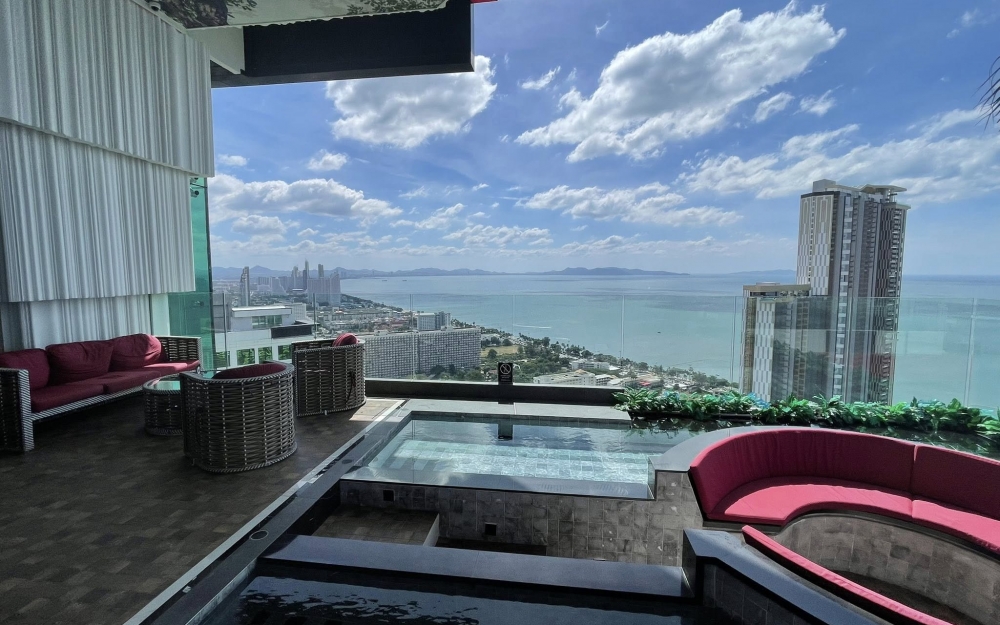 ให้เช่า Riviera Ocean Drive Jomtien ริเวียร่า โอเชี่ยน ไดร์ฟ จอมเทียน 1 ห้องนอน วิวทะเล