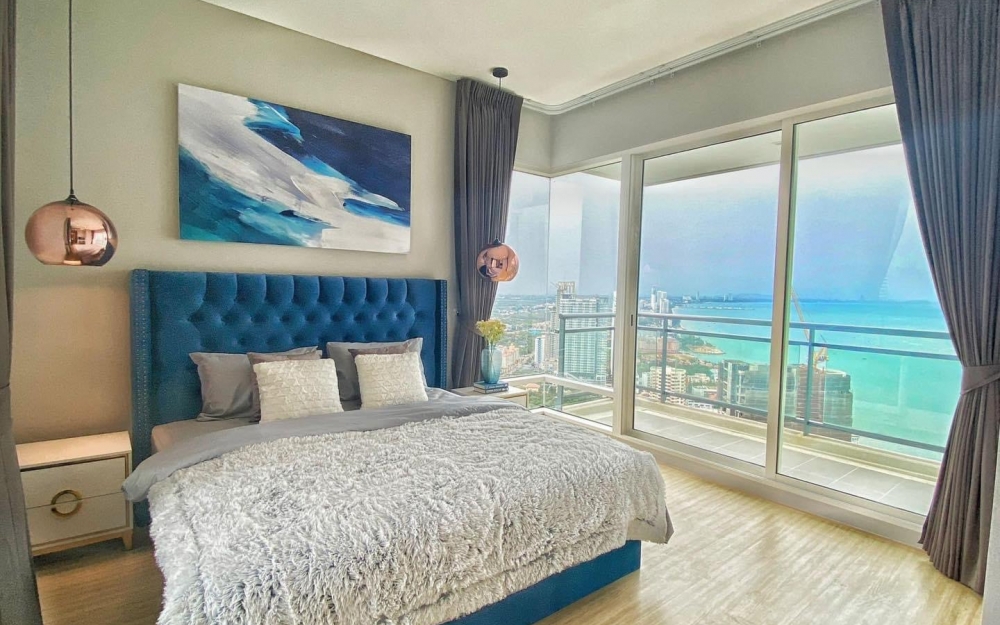 ปล่อยเช่ารายปี Reflection จอมเทียน 2 ห้องนอน ชั้น 36 วิวทะเล ติดเจ้าของ