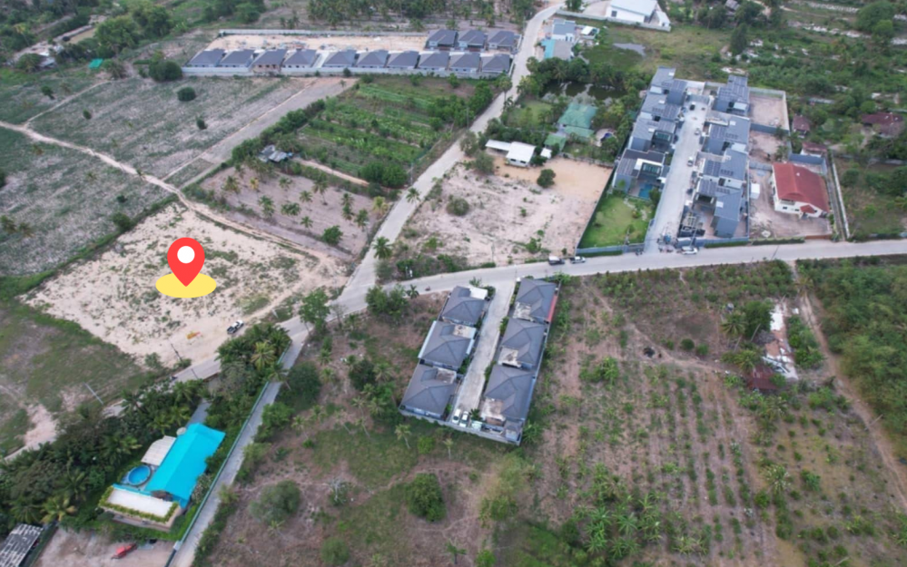 ขายที่ดินทำเลดี เหมาะทำพูลวิลล่า ซอย K9 พัทยา ห้วยใหญ่ 2 ไร่ 3 งาน 17 ตร.วา (3)