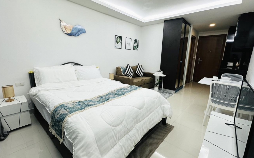 ปล่อยเช่า Club Royal นาเกลือ-วงศ์อมาตย์ สตูดิโอ 25 ตร.ม. ชั้น 1 วิวสวน ติดเจ้าของ