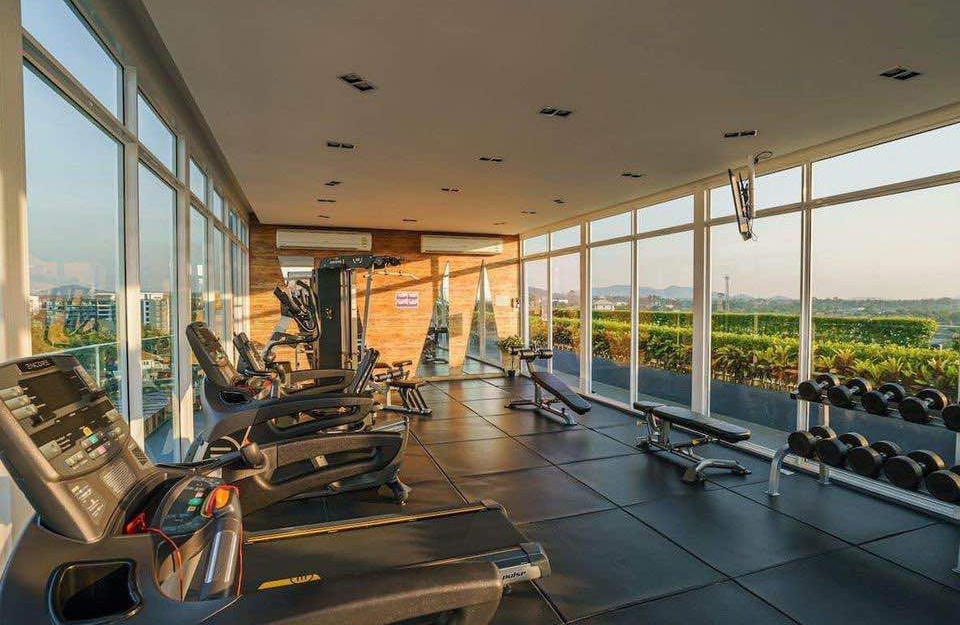 ปล่อยเช่า Sea Saran Condo Bangsaray ซี สราน บางเสร่ Studio ชั้น 2 วิวสวน