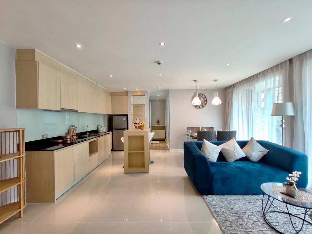 ให้เช่า Grande Caribbean Pattaya แกรนด์ แคริบเบียน พัทยา 2 ห้องนอน วิวเมือง