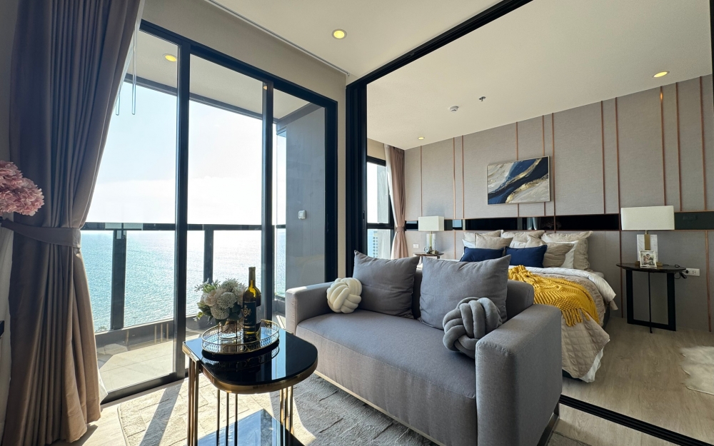 ให้เช่า The Panora Pattaya เดอะ พาโนรา พัทยา 2 ห้องนอน วิวทะเล