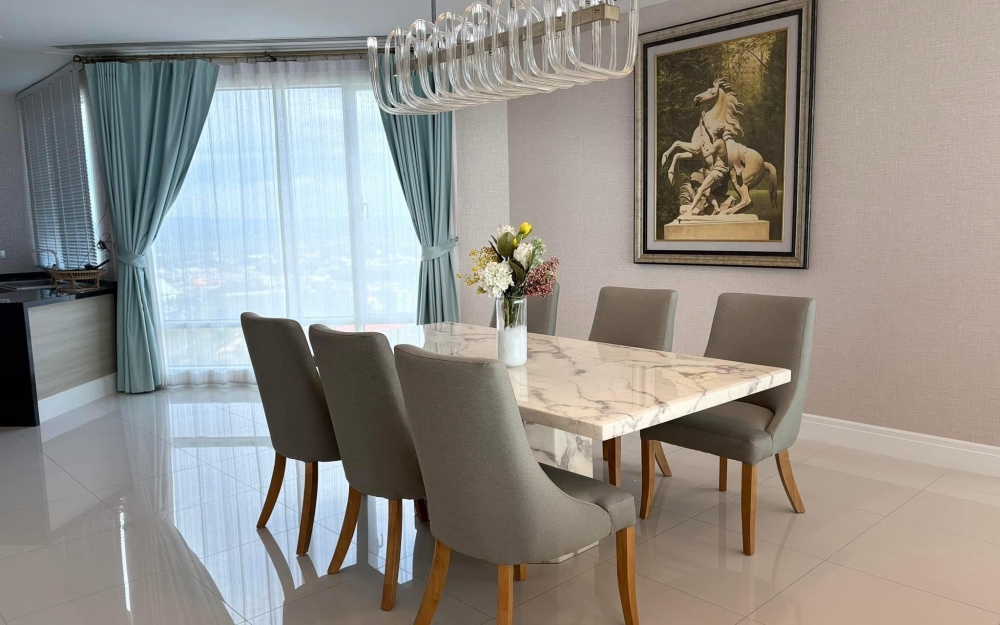 ให้เช่าคอนโด รีเฟลคชั่น จอมเทียน 3 ห้องนอน วิวทะเล