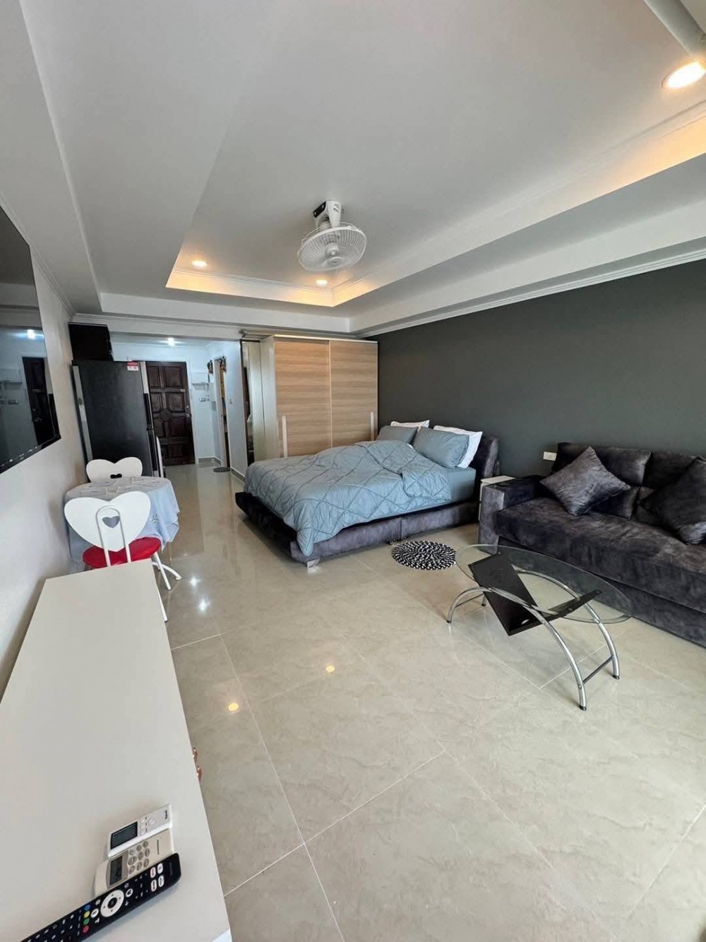 เช่าระยะสั้น - ยาว เย็นสบาย คอนโดเทล ใจกลางพัทยาใต้