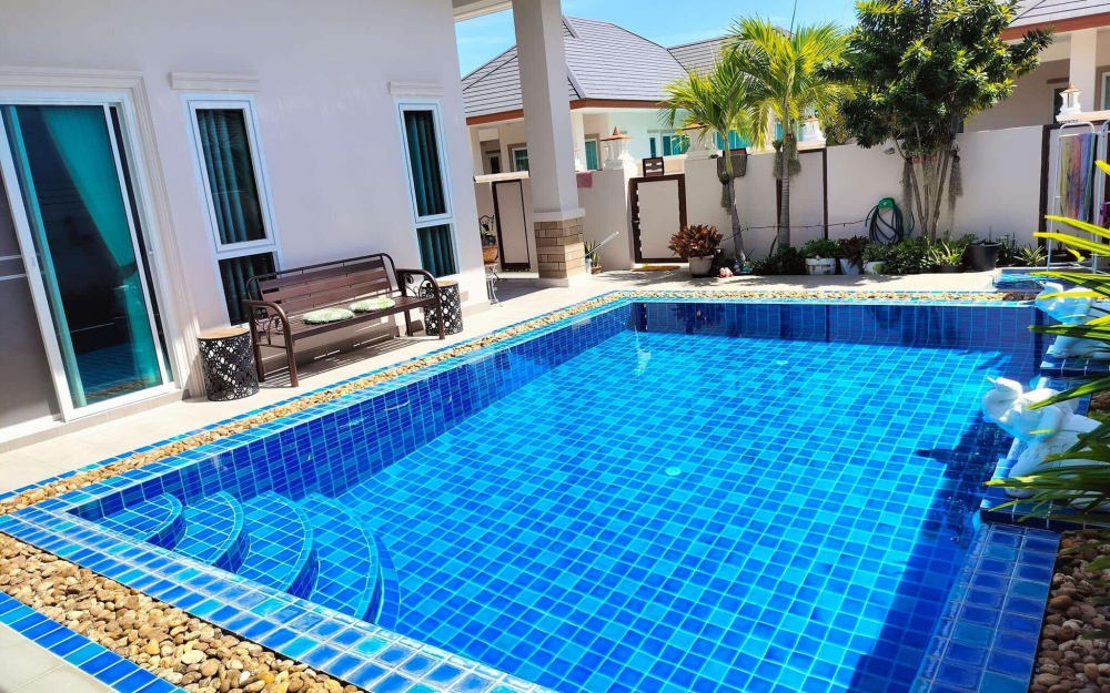 ขายบ้าน Pool Villa  3 ห้องนอน 2 ห้องน้ำ นาจอมเทียน