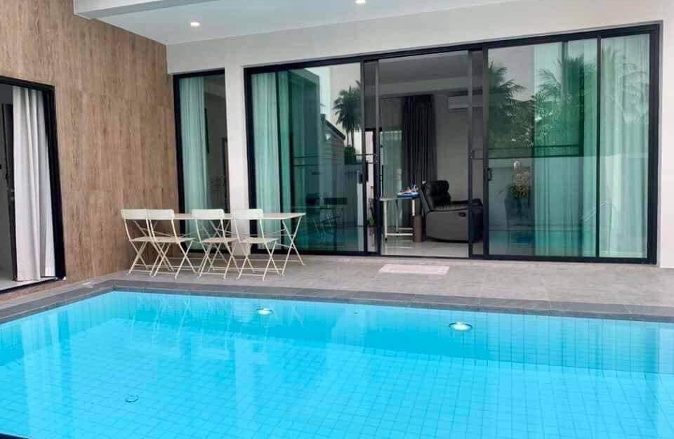ขายพร้อมผู้เช่าบ้าน Pool Villa 3 ห้องนอน 2 ห้องน้ำ ใกล้โรงเรียนนานาชาติรีเจนท์ หนองปลาไหล (2)