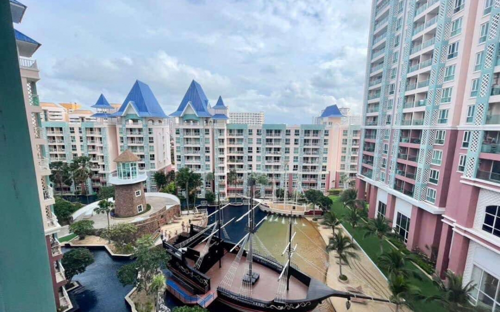 ปล่อยเช่า Grand Caribbean Jomtien แกรนด์ คาริบเบียน จอมเทียน 1 ห้องนอน ชั้น 7 วิวสระ