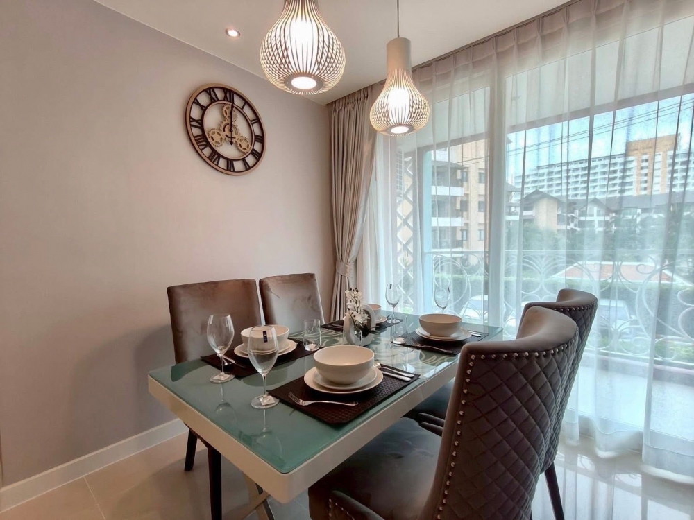 ให้เช่า Grande Caribbean Pattaya แกรนด์ แคริบเบียน พัทยา 2 ห้องนอน วิวเมือง