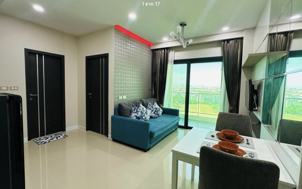 ปล่อยเช่า Dusit Grand Condo View จอมเทียน 1 ห้องนอน ชั้น 19 วิวเมือง ติดเจ้าของ