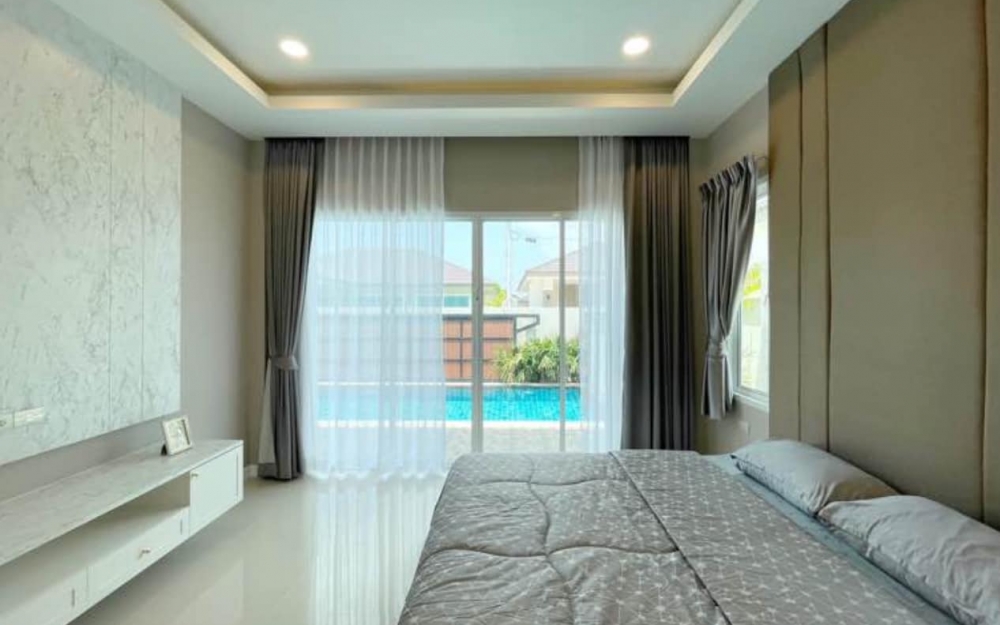 ขายพร้อมผู้เช่า Pool Villa 3 ห้องนอน 3 ห้องน้ำ นาจอมเทียน (2)