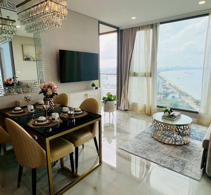 ขาย Copacabana Jomtien โคปาคาบาน่า จอมเทียน 1 ห้องนอน วิวทะเล (2)