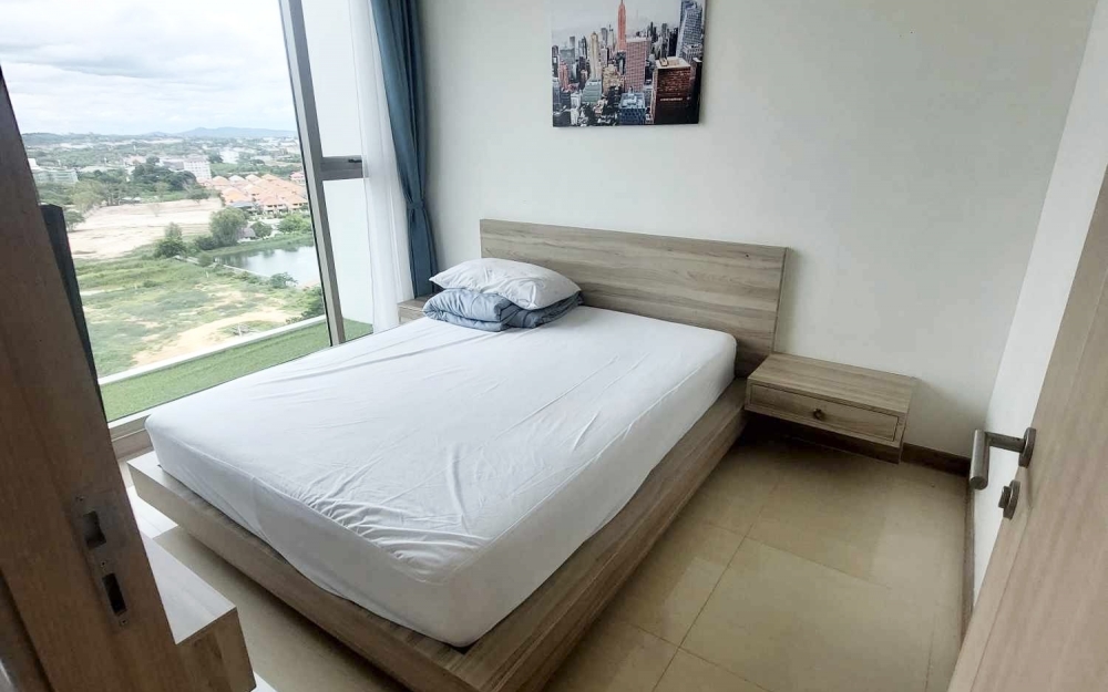 ปล่อยเช่ารายปี Riviera Jomtien ริเวียร่า 1 ห้องนอน ชั้น 23 วิวเมือง (ทำ Airbnb ได้)