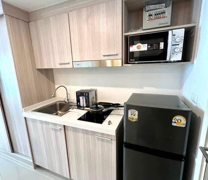 ปล่อยเช่า Sea Saran Condo Bangsaray ซี สราน บางเสร่ Studio ชั้น 2 วิวสวน