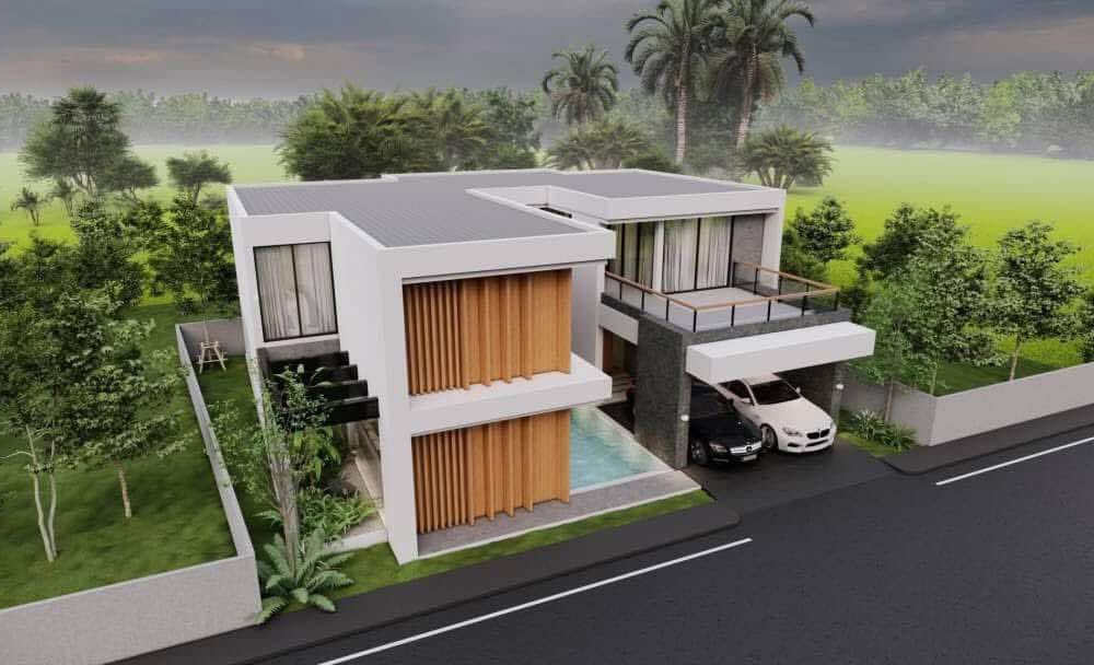 ขายบ้าน Pool Villa 2 ชั้น 5 ห้องนอน 7 ห้องน้ำ จอมเทียน (3)