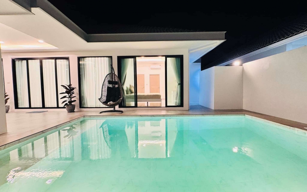 ขายบ้าน Pool Villa ชั้นเดียว 4 ห้องนอน 5 ห้องน้ำ จอมเทียน(2)