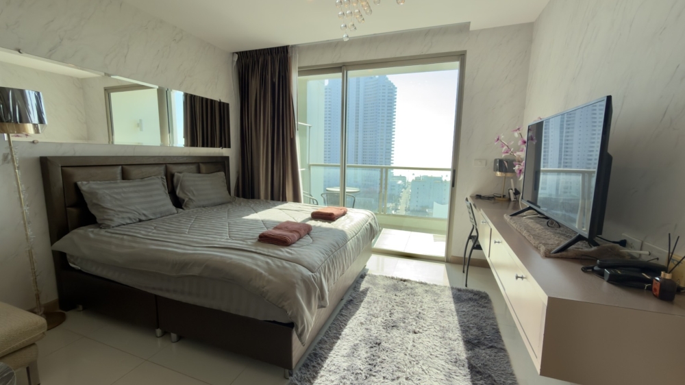 ปล่อยเช่า Riviera Jomtien ริเวียร่า จอมเทียน Studio ชั้น 15 วิวทะเล ติดเจ้าของ