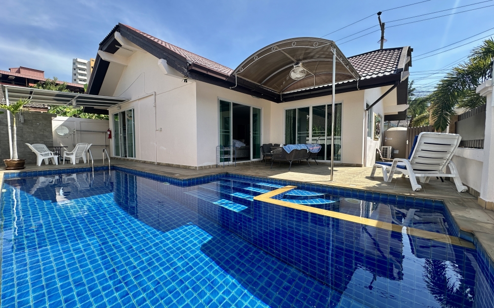 ขาย Pool Villa ชั้นเดียว 3 ห้องนอน 3 ห้องน้ำ จอมเทียน (2)