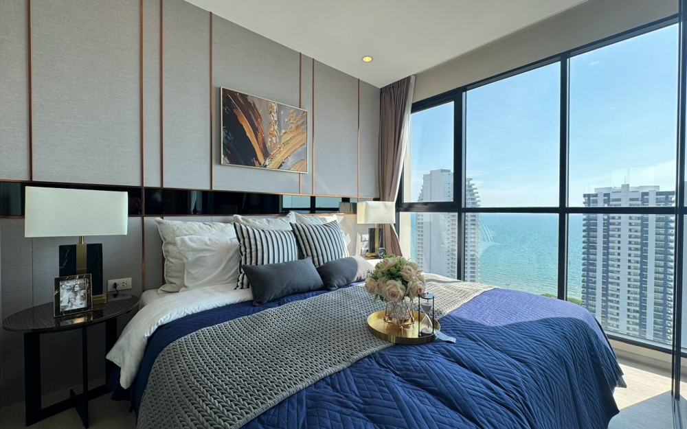 ให้เช่า The Panora Pattaya เดอะ พาโนรา พัทยา 2 ห้องนอน วิวทะเล