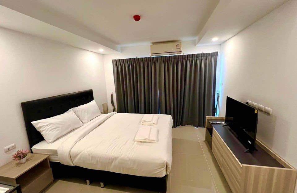 ปล่อยเช่า Sea Saran Condo Bangsaray ซี สราน บางเสร่ Studio ชั้น 2 วิวสวน