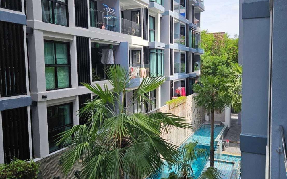 ปล่อยเช่า Siam Oriental Tropical Garden condo พระตำหนัก 1 ห้องนอน ชั้น 3