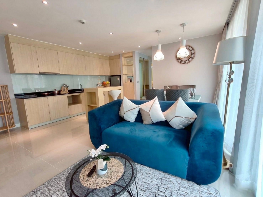 ให้เช่า Grande Caribbean Pattaya แกรนด์ แคริบเบียน พัทยา 2 ห้องนอน วิวเมือง