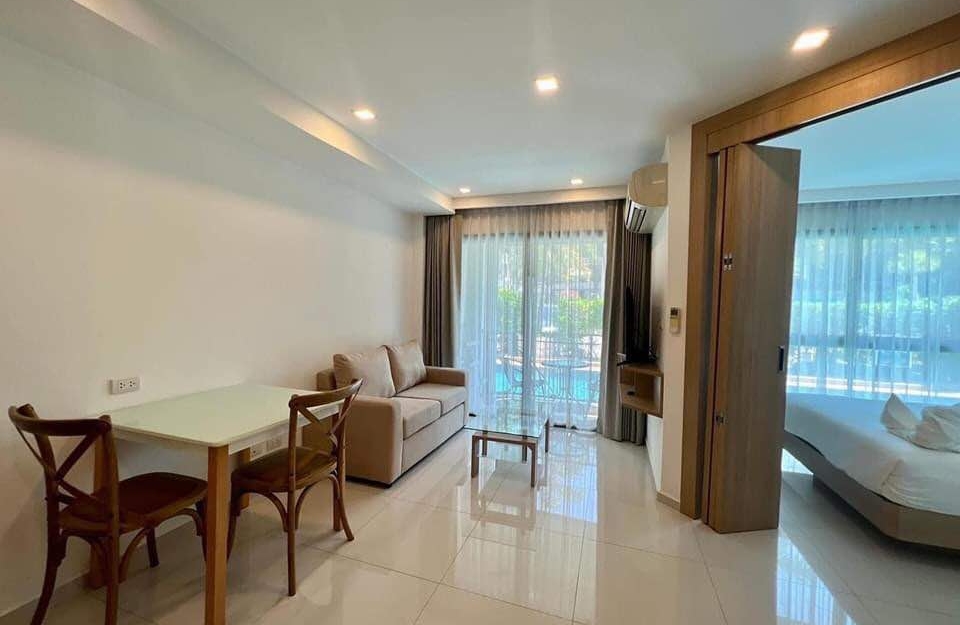 ขาย City Garden Tropicana นาเกลือ-วงศ์อมาตย์ 1 ห้องนอน ชั้น 1 วิวสระ (2)