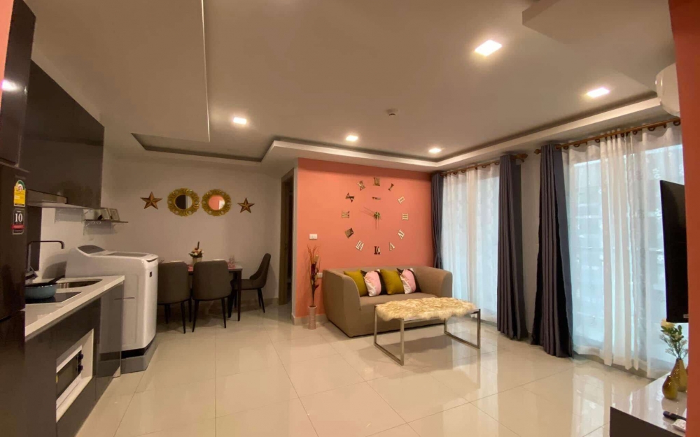 ปล่อยเช่ารายปี Arcadia Beach Continental อะคาเดีย บีช คอนติเนนทัล พัทยาใต้-ทัพพระยา 2 ห้องนอน 2 ห้องน้ำ ชั้น 7 วิวสระ