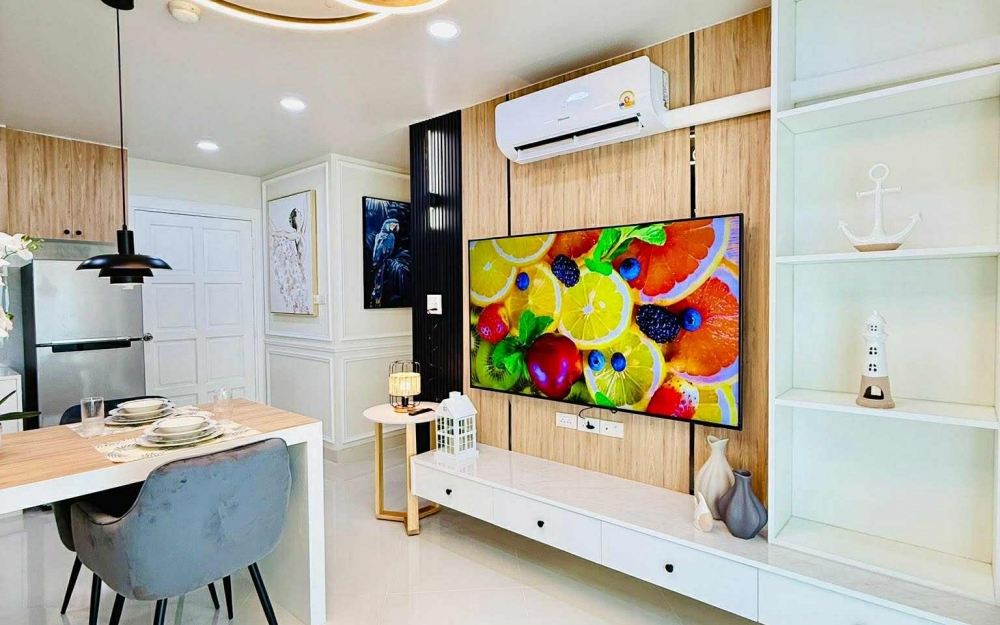 ขาย Park Lane Jomtien พาร์คเลน 1 ห้องนอน วิวสระ (2)