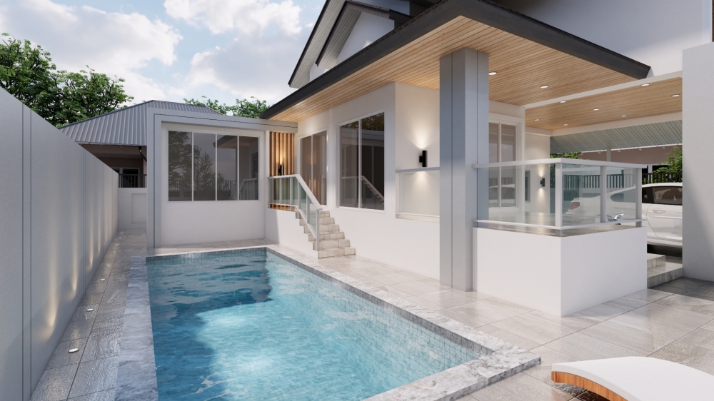 ขาย Pool Villa 2 ชั้น 4 ห้องนอน 4 ห้องน้ำ พัทยา (3)