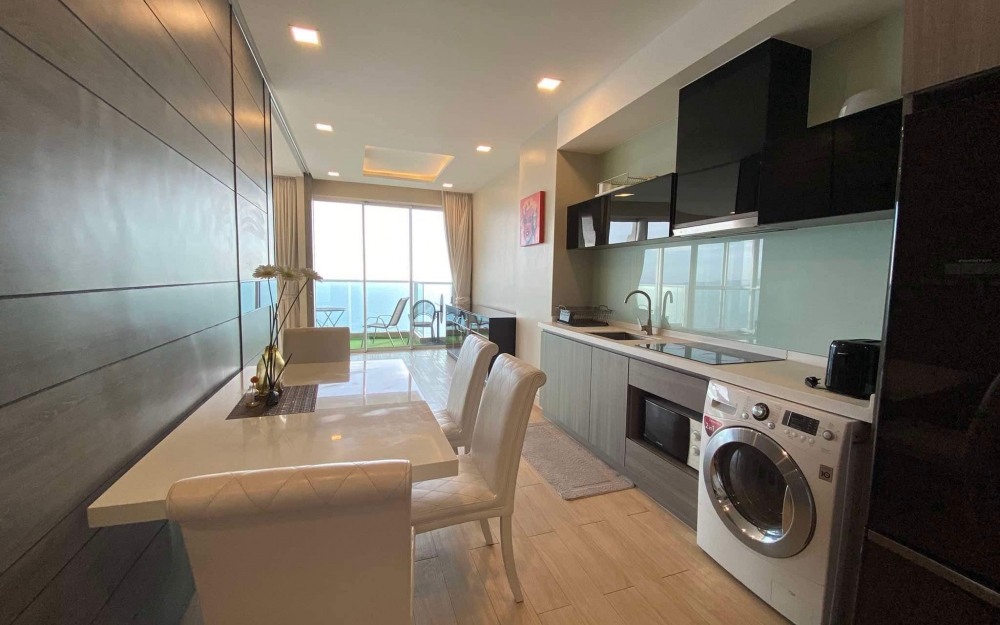 ปล่อยเช่ารายปี Cetus จอมเทียน 2 ห้องนอน ชั้น 40+ วิวทะเล