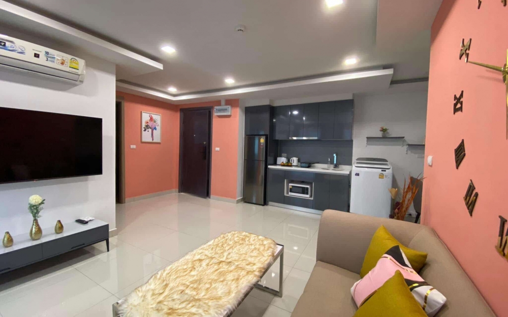 ปล่อยเช่ารายปี Arcadia Beach Continental อะคาเดีย บีช คอนติเนนทัล พัทยาใต้-ทัพพระยา 2 ห้องนอน 2 ห้องน้ำ ชั้น 7 วิวสระ