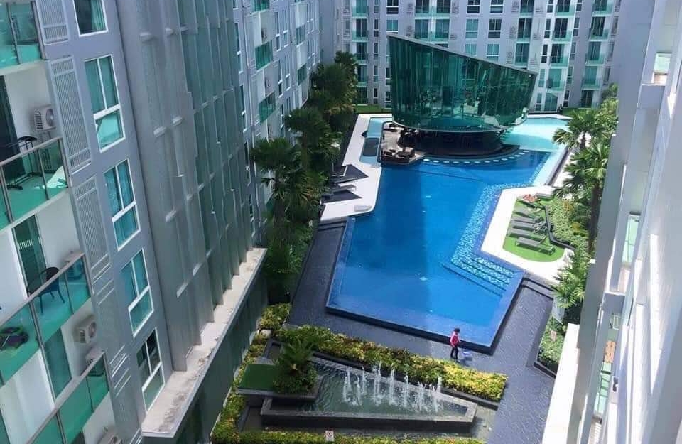 ขาย City Center Residence Central Pattaya ซิตี้ เซ็นเตอร์ เรสซิเด้น พัทยากลาง 1 ห้องนอน วิวสระ (2)