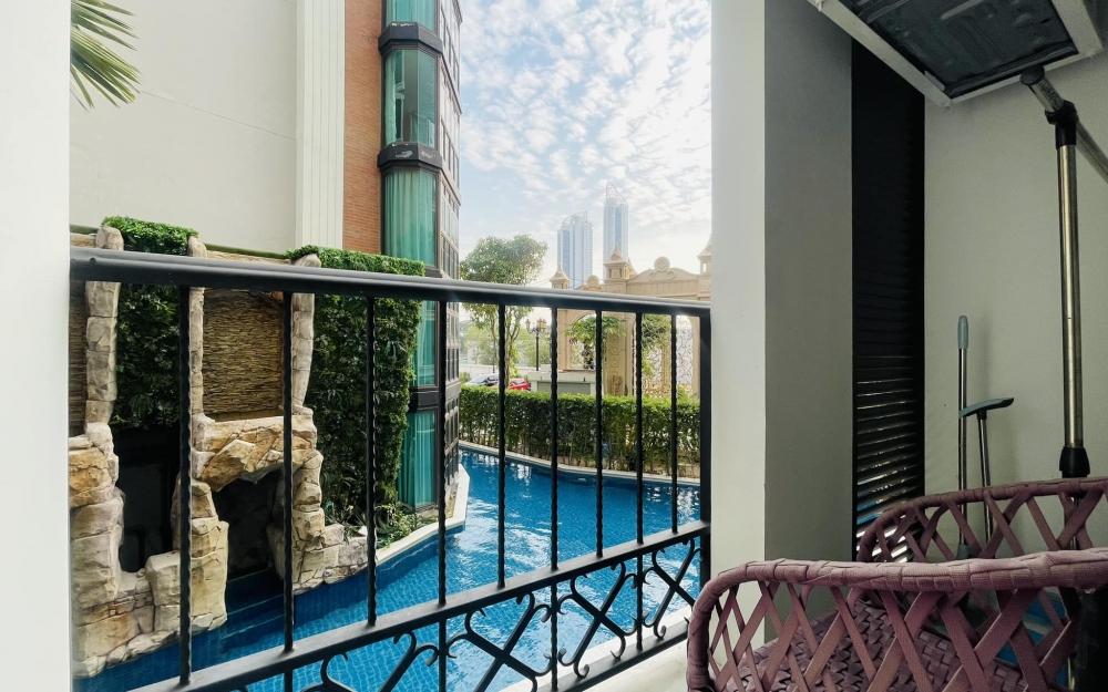 ให้เช่า Espana Jomtien เอสปันญ่า จอมเทียน Studio วิวสระ