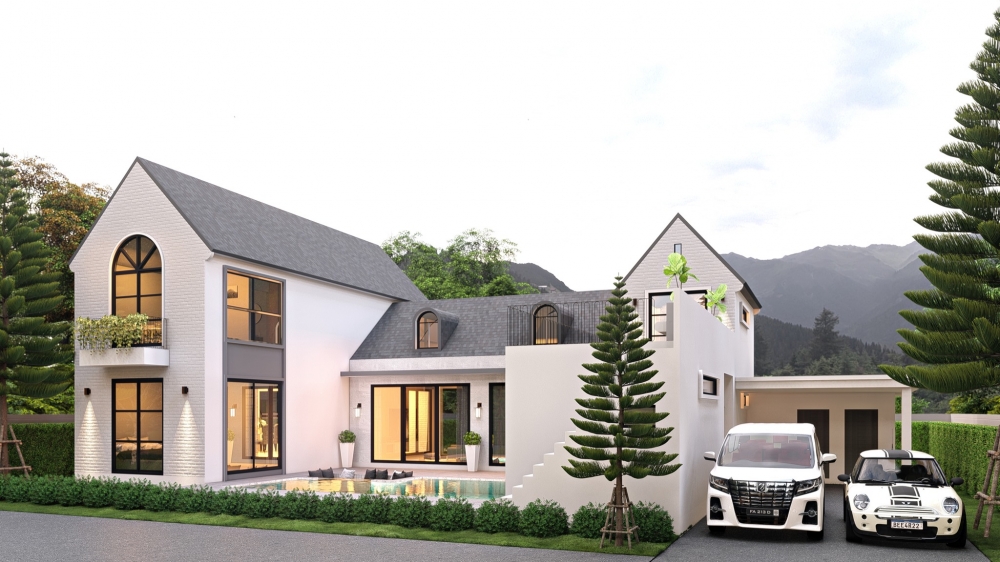 ขาย Pool Villa 2 ชั้น 5 ห้องนอน 7 ห้องน้ำ เขาชีจรรย์ (2)