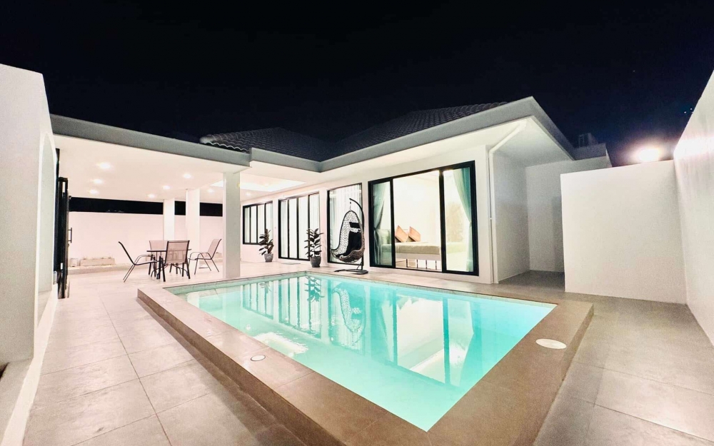 ขายบ้าน Pool Villa ชั้นเดียว 4 ห้องนอน 5 ห้องน้ำ จอมเทียน(2)