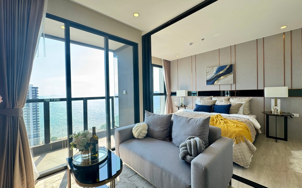 ให้เช่า The Panora Pattaya เดอะ พาโนรา พัทยา 2 ห้องนอน วิวทะเล