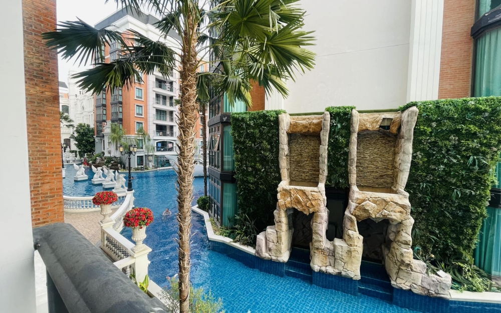 ให้เช่า Espana Jomtien เอสปันญ่า จอมเทียน Studio วิวสระ