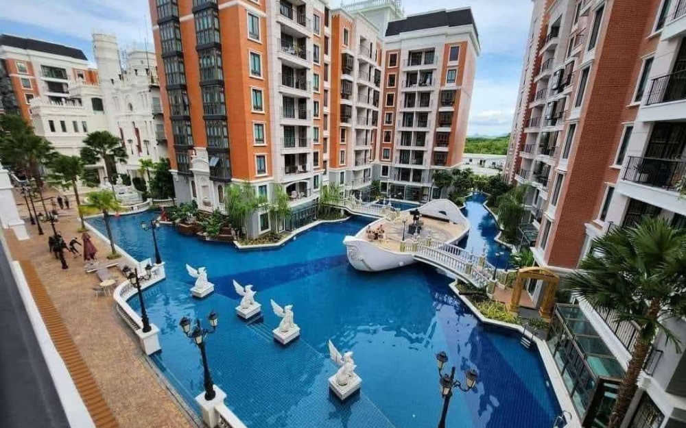 ปล่อยเช่ารายปี Espana Jomtien เอสปาน่า จอมเทียน 1 ห้องนอน 1 ห้องน้ำ ชั้น 6 วิวสระ