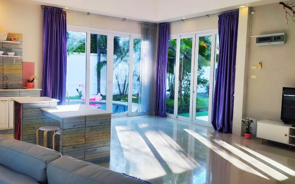 ขาย Pool Villa ชั้นเดียว 2 ห้องนอน 2 ห้องน้ำ บ้านอำเภอ (2)